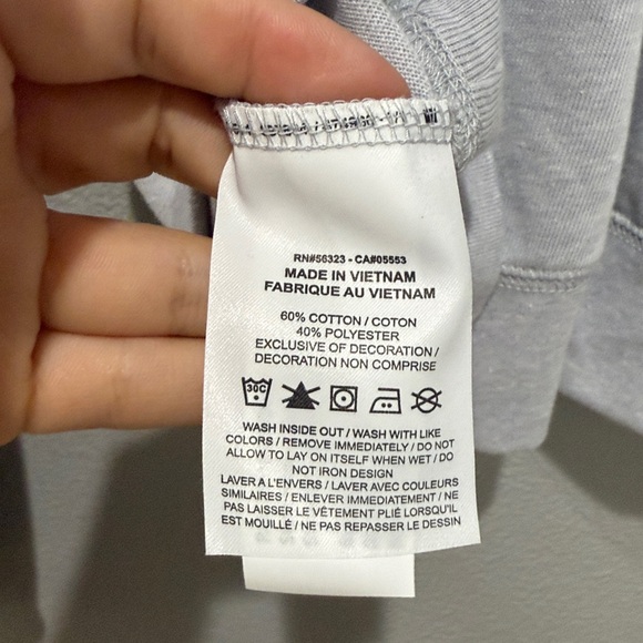 Nike Oregon Ducks Light Grey Lightweight Pullover Hooded Sweatshirt Size L - Picture 4 of 4